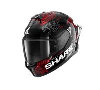 Casco Integral Shark Skwal Cup Speed-Vib Negro/Rojo/PlateadoXS Negro,Rojo,Plateado