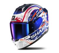 Casco Integral Shark SKWAL i3 Blanco/Azul VioletaL Blanco,Azul Violeta