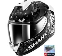Casco Integral Shark SKWAL i3 HELLCAT Black Chrom Silver