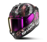 Casco Integral Shark Skwal i3 Hellcat Negro cromado/plateadoXS Negro cromado,plateado