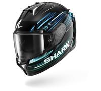 SHARK Casco integral Skwal i3 Light-Blur para mujer Talla S Negro/Azul/Verde