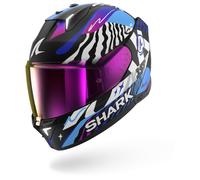 SHARK Casco integral Skwal i3 Speed-Fancy Negro/Blanco/Azul Talla S para hombres