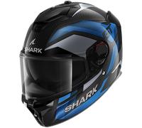 Casco Integral Shark SPARTAN GT PRO CARBON RITMO Carbon Blue Chrom