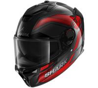 Casco Integral Shark SPARTAN GT PRO CARBON RITMO Carbon Red Chrom
