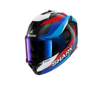 SHARK Casco integral Spartan GT Pro Carbon Speed-Vib Negro/Azul/Rojo/Amarillo XXL Femenino