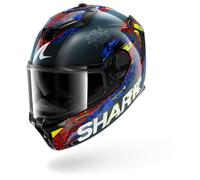 Casco Integral Shark SPARTAN GT PRO CARBON SPEED-VIB Carbon Blue Red