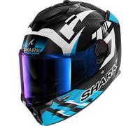 Casco Integral Shark SPARTAN GT PRO CARBON ZARCO TRACK RACER Carbon White Blue