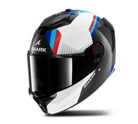 Casco Integral Shark Spartan GT Pro Dokhta Blanco/AzulM Blanco,Azul