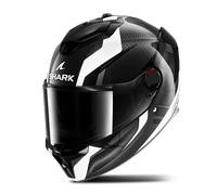 Shark Spartan GT Pro Kultram Carbon Casco, negro-blanco, tamaño S para Hombres