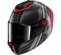 Shark Spartan RS Carbon Shawn, casco integral XS male Negro/Plata/Naranja