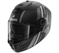 Casco Integral Shark SPARTAN RS CARBON SHAWN Mat Carbon Silver Anthracite