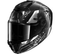 Casco Integral Shark SPARTAN RS CARBON XBOT Carbon Anthracite Silver