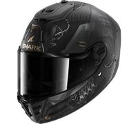 Shark Spartan RS Xbot Carbon Casco, negro-gris, tamaño XS para Hombres