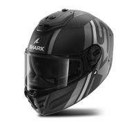 Casco Integral Shark Spartan RS Plateado/AntracitaS Plateado,Antracita