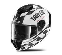 Shark Spartan RS Raceshop Troy Lee, casco integral XXL male Blanco/Negro