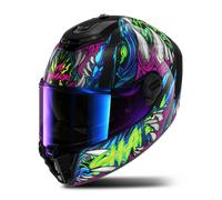 Casco Integral Shark Spartan RS Shaytan Negro/Verde/VioletaM Negro,Verde,Violeta