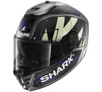 Shark Spartan RS Stingrey, casco integral XXL male Mate Gris Oscuro/Gris Oscuro/Azul