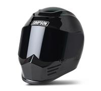 Simpson Speed Solid, casco integral L male Negro