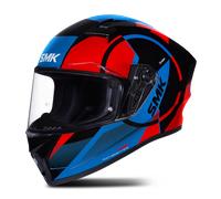 SMK Stellar Faro Casco, negro-rojo-azul, tamaño XS para Hombres