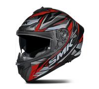 Casco Integral SMK Typhoon Rival Negro/RojoM Negro,Rojo