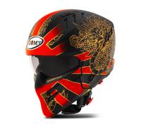 Casco Integral Suomy Armor Dragon Mate RojoS Mate Rojo