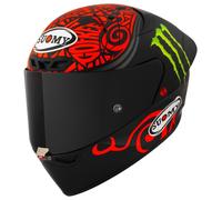 Suomy S1-XR GP Bagnaia Monster Replica 2024 Casco, negro-naranja, tamaño XL para Hombres