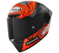 Suomy S1-XR GP Carbon Bagnaia Replica E06 Casco, negro-naranja, tamaño XL para Hombres