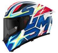 Suomy Speedstar 2 Twostars, casco integral M female Blanco/Azul/Rojo