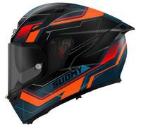 Suomy Speedstar 2 Visual, casco integral M female Azul Oscuro/Negro/Naranja/Rojo