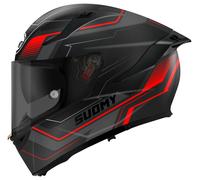 Suomy Speedstar 2 Visual Casco, negro-rojo, tamaño S para Hombres