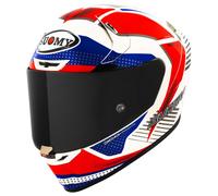 Suomy SR-GP Evo Airspeed Casco, rojo-azul, tamaño L para Hombres