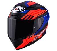 Suomy Track-1 Framework Casco, negro/rojo/azul, Talla XXL (63)