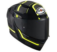 Casco Integral Suomy TRACK-1 Ninety Seven Matt Gun Metal/Yellow