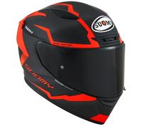 Casco Integral Suomy TRACK-1 Reaction Matt Anthracite/Red