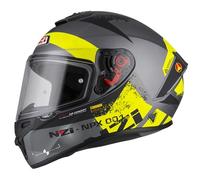 Casco Integral Trend Canadian Antracita y Amarillo