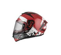 Casco Integral Trend Canadian Rojo y Blanco
