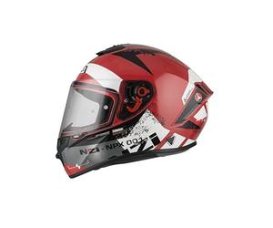 Casco Integral Trend Canadian Rojo y Blanco
