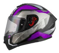 Casco Integral Trendy Metal Black&Purple