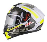 Casco Integral Trendy Overtaking Blanco y Limón