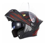 Casco Integrales Moto Modular Cascos Motocicleta Modulares Homologado ECEDOT Casco Integrado Abatible con Doble Visera Cascos Motocross para Hombres Y Mujeres Adultos