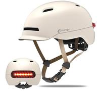 Casco Inteligente Smart4u SH50U con luz, Casco de Bicicleta con luz Trasera | luz de Advertencia de Freno | detección de caídas, Certificado CPSC,Adecuado para desplazamientos urbanos de Adultos.