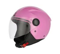 Casco Jet Acer rezza Rosa Pink Para Moto Con Visera Homologado ECE 2206