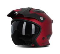 Casco Jet Acerbis Aria Metallic RojoXXL Rojo
