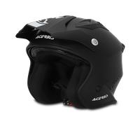 Acerbis Casco de Trial Jet Aria 22-06, Color Negro, Talla M