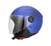 Acerbis Jet Brezza Metallic Casco Jet, Mate azul, Talla XL (60/61)