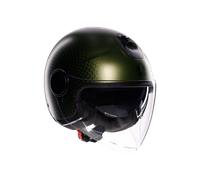 Casco Jet AGV ETERES AGV E2206 ANDORA Verde Mate/Negro