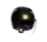 Casco Jet AGV ETERES Andora Matt Green/Black