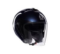 AGV Irides Mono Casco Jet, Azul, Talla XXL (63/64)