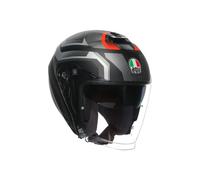 Casco Jet AGV IRIDES Zurigo Matt Black/Grey