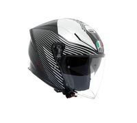 Casco Jet AGV K5 JET EVO Control Matt Black/White